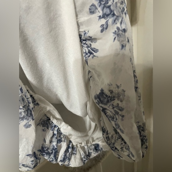 Gorgeous 100% Silk Summer Top Size Medium - Picture 5 of 11